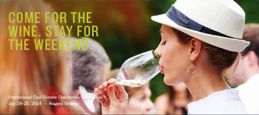 Woman tasting Chardonnay at the International Cool Climate Chardonnay Celebration