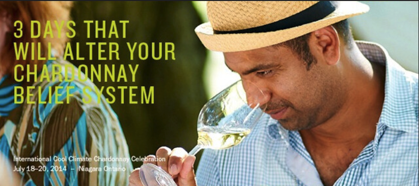 I4C Chardonnay print ad: man tasting Chardonnay